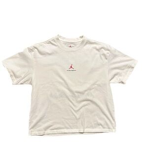 Jordan White Short Sleeve Tee